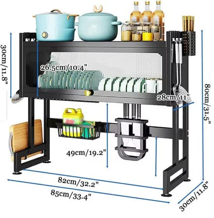 ESCURRIDOR DE PLATOS CON TAPA®
